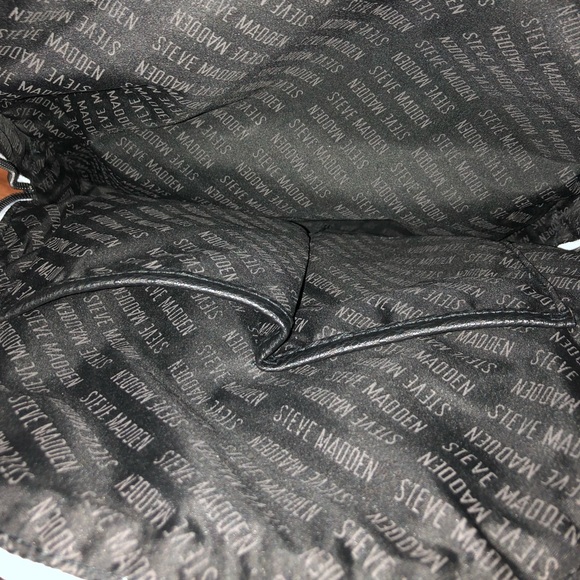 Steve Madden Bjoss Black Backpack - Picture 7 of 9